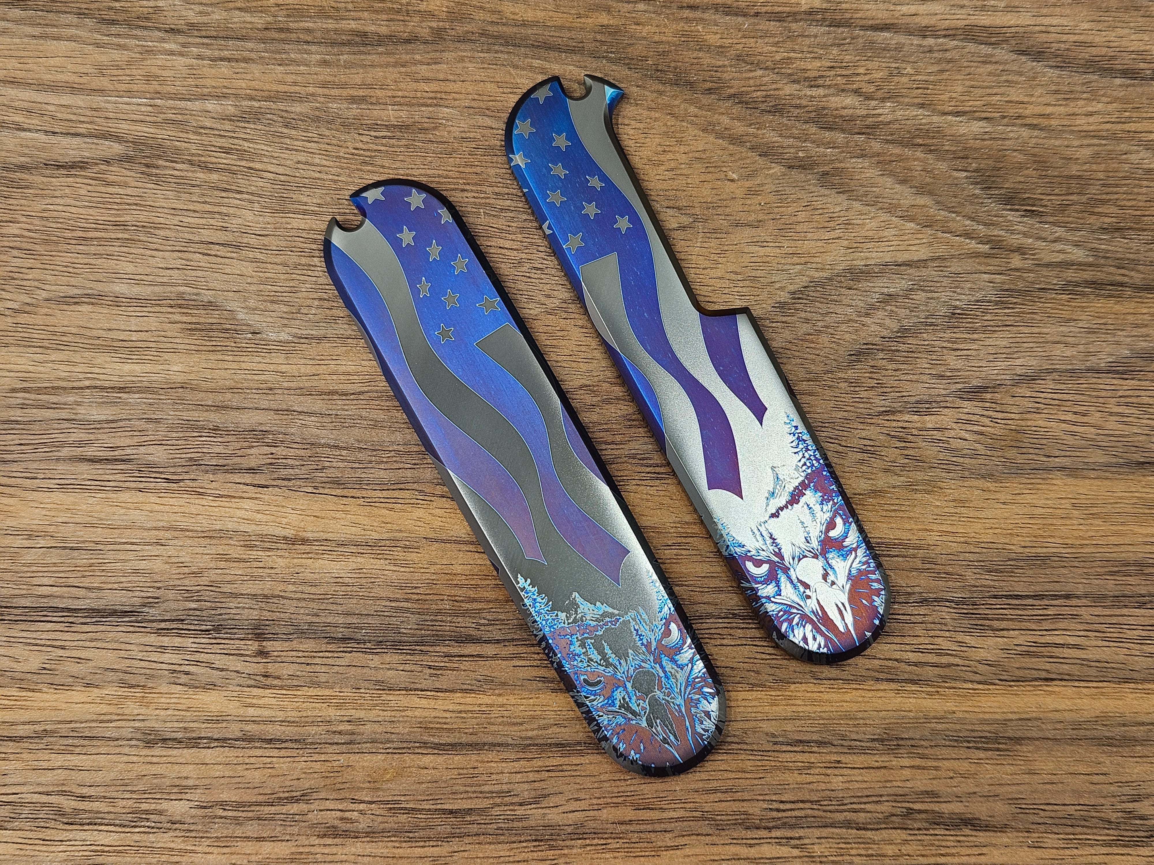 CLR Swiss Army 91mm<br>Titanium Standard 4th Eagle Flamed