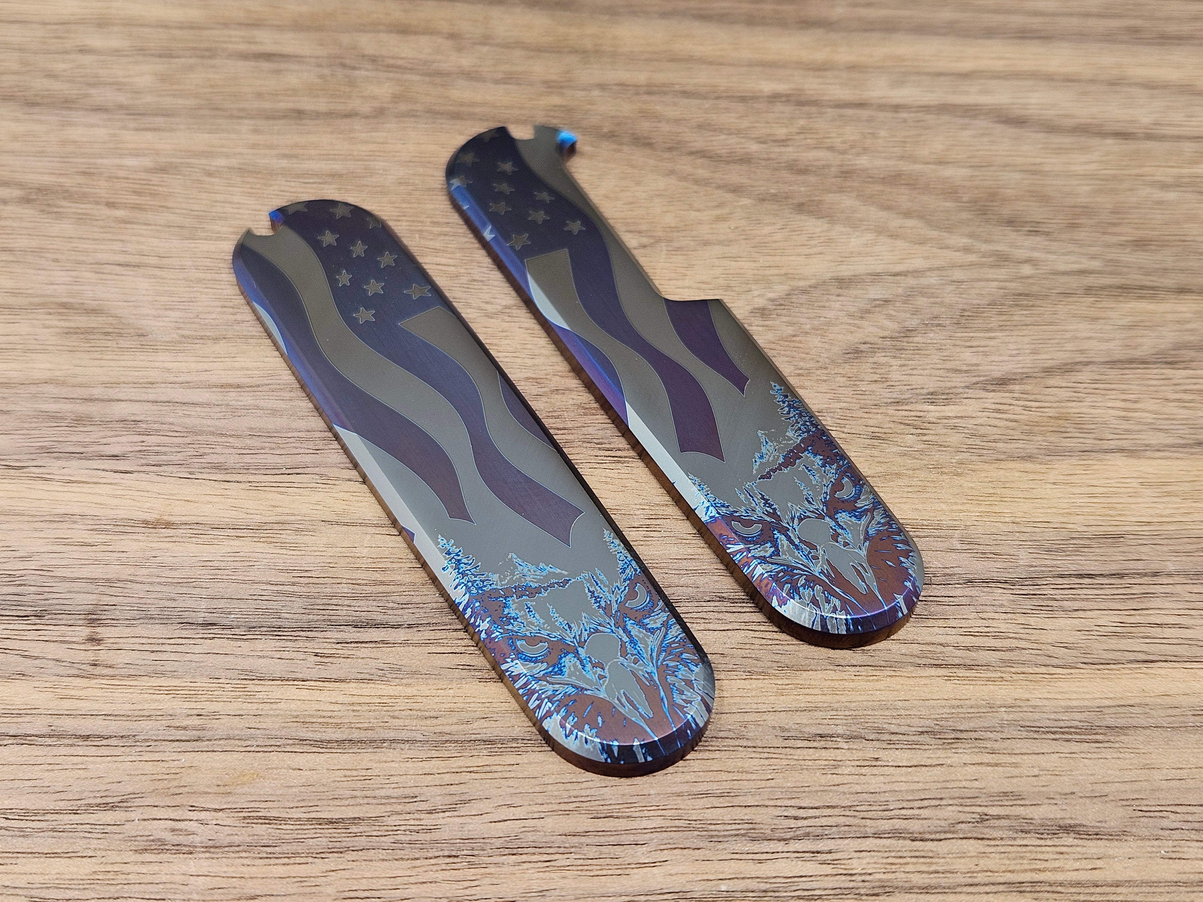 CLR Swiss Army 91mm<br>Titanium Standard 4th Eagle Flamed