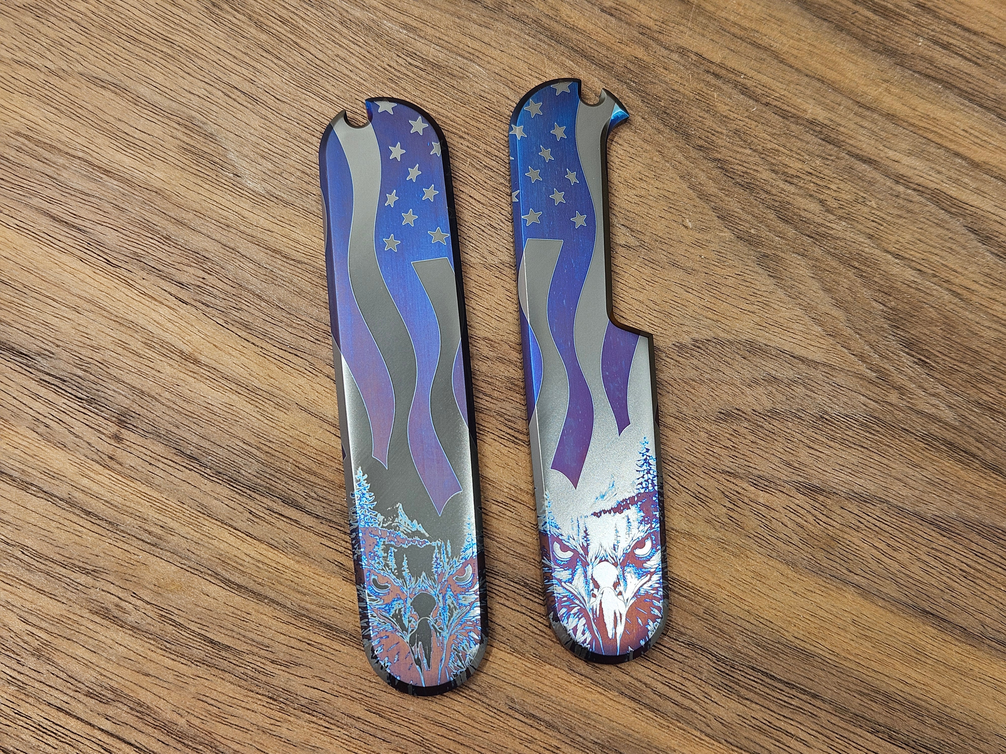 CLR Swiss Army 91mm<br>Titanium Standard 4th Eagle Flamed