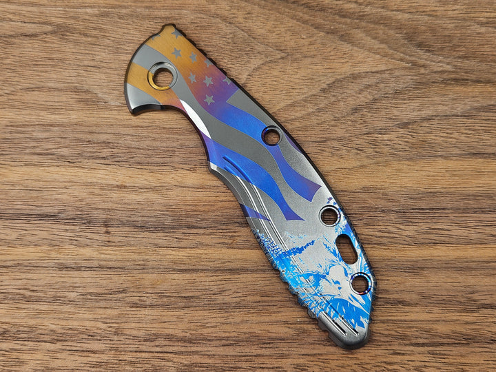 CLR<br>Hinderer XM 18 3.5 Titanium Standard 4th Eagle Flamed
