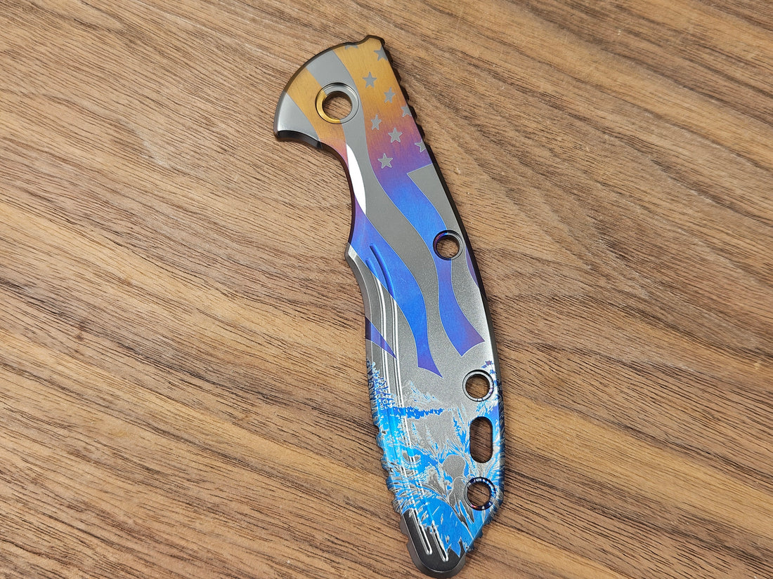 CLR<br>Hinderer XM 18 3.5 Titanium Standard 4th Eagle Flamed