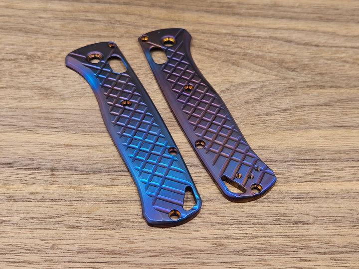 CLR Benchmade Bugout 535<br>Titanium Frag Flamed