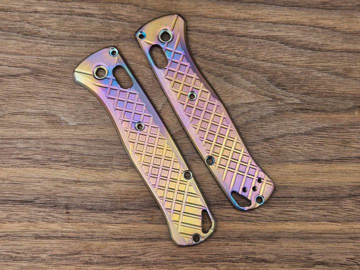 CLR Benchmade Bugout 535<br>Titanium Frag Oil Slick