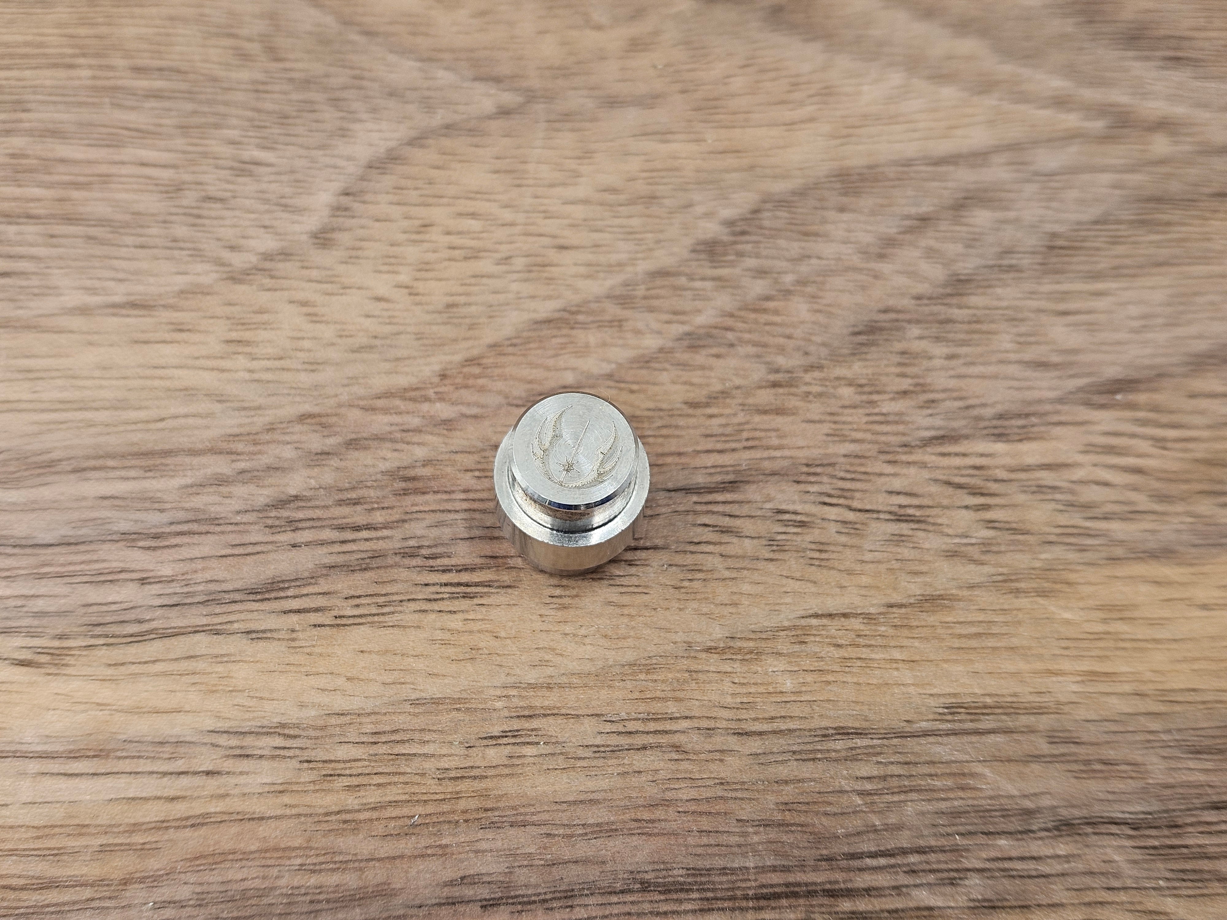 CLR Stainless Steel Lanyard Hole Plug<br>Spyderco PM2 & PM3<br>Jedi