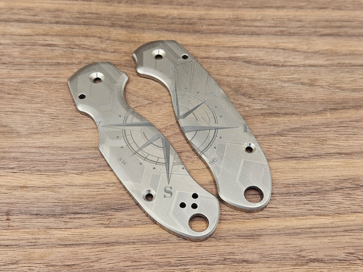 CLR Spyderco Paramilitary 3<br>Titanium Standard Compass