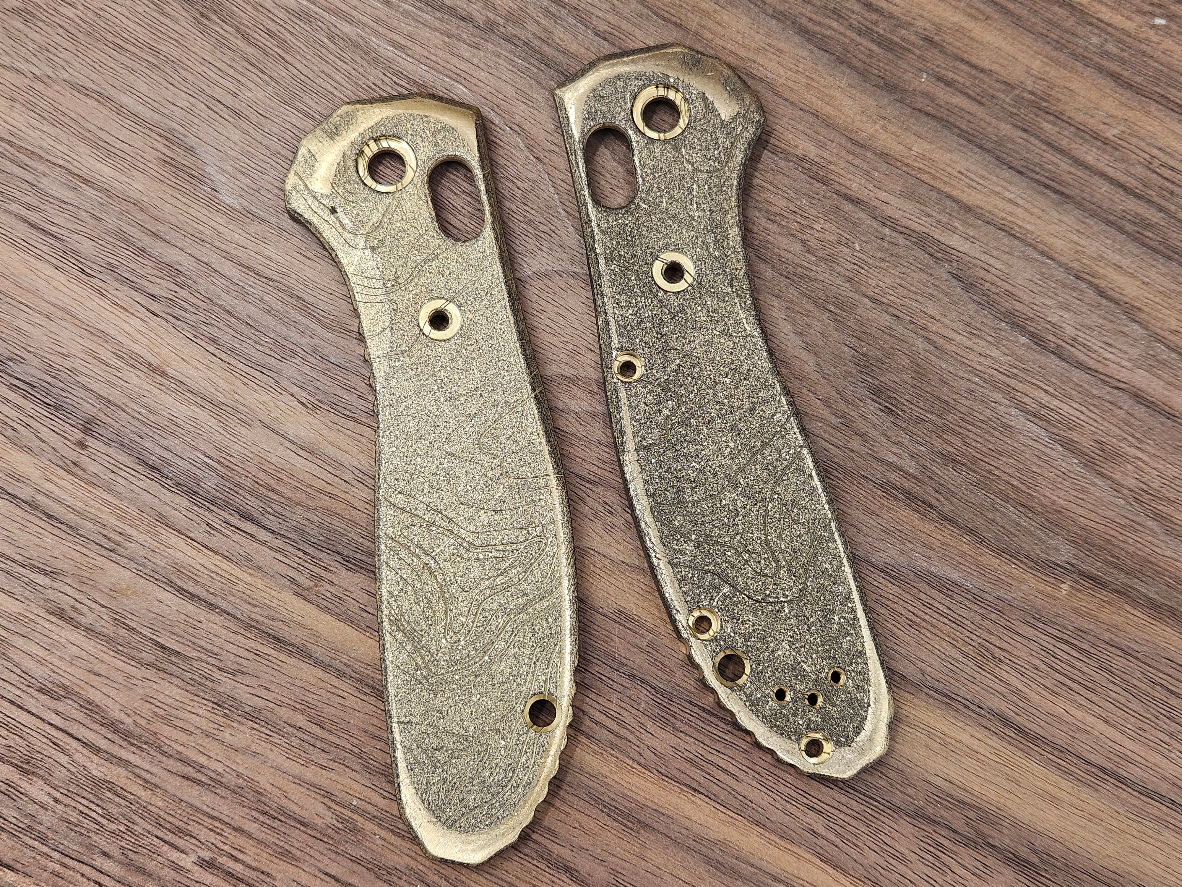 CLR Benchmade Griptilian 550<br>Brass Standard<br>Topo