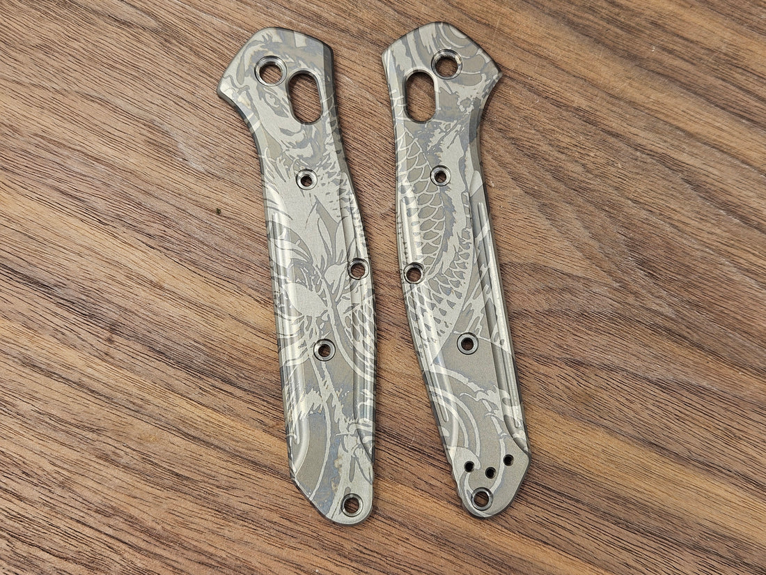 CLR Benchmade 940 Osborne<br>Titanium Standard Koi Fish
