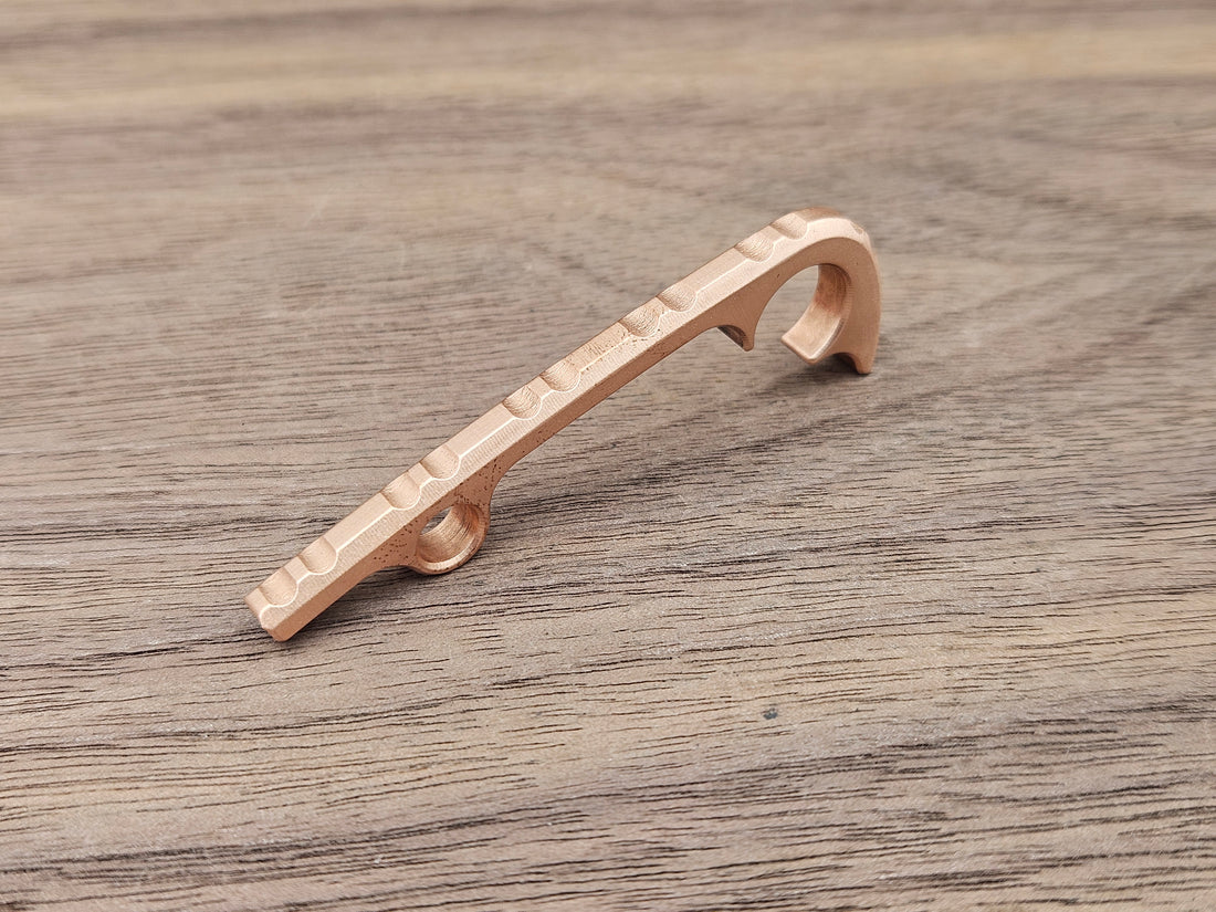 CLR Spyderco PM2<br>Copper Backspacer Brushed