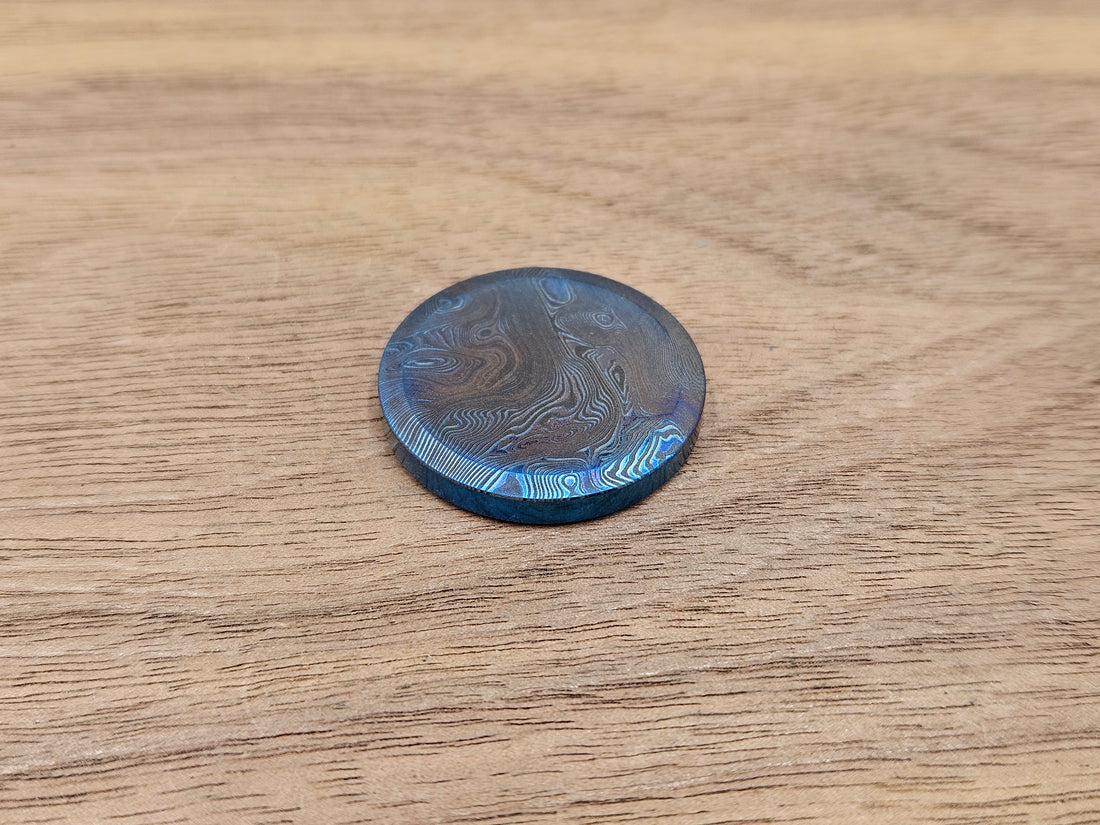 CLR Everyday Coin 100<br>Titanium Dama Fish Flamed