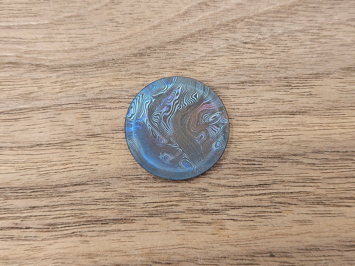 CLR Everyday Coin 100<br>Titanium Dama Fish Flamed