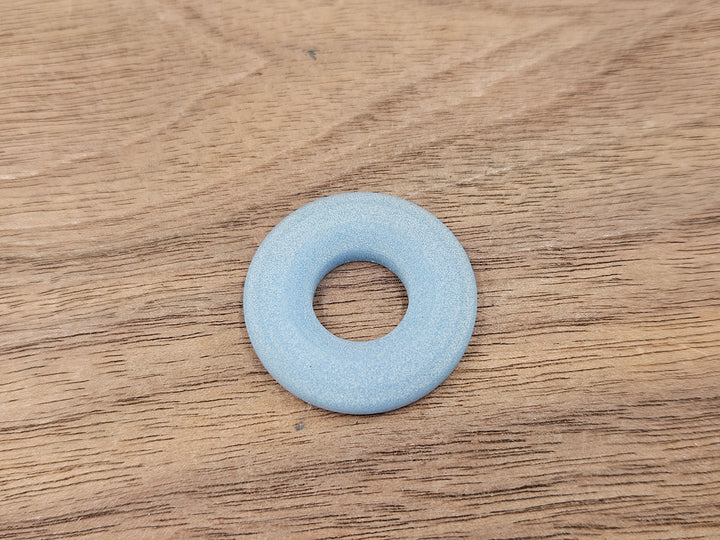 CLR Lanyard Bead 1 inch<br>Turbo Glow Sky Blue