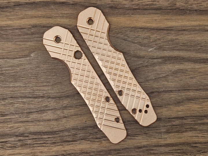 CLR Spyderco Smock<br>Copper Frag Brushed