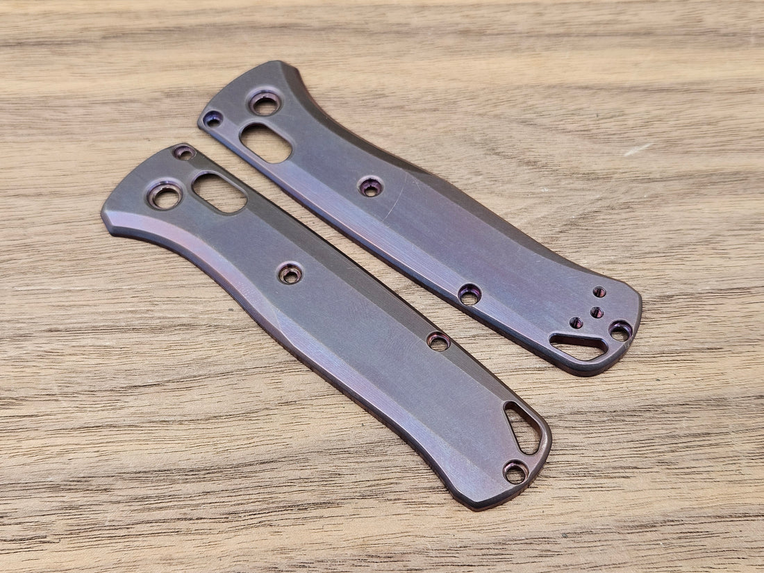 CLR Benchmade Bugout 535<br>Titanium Standard<br>Purple ano