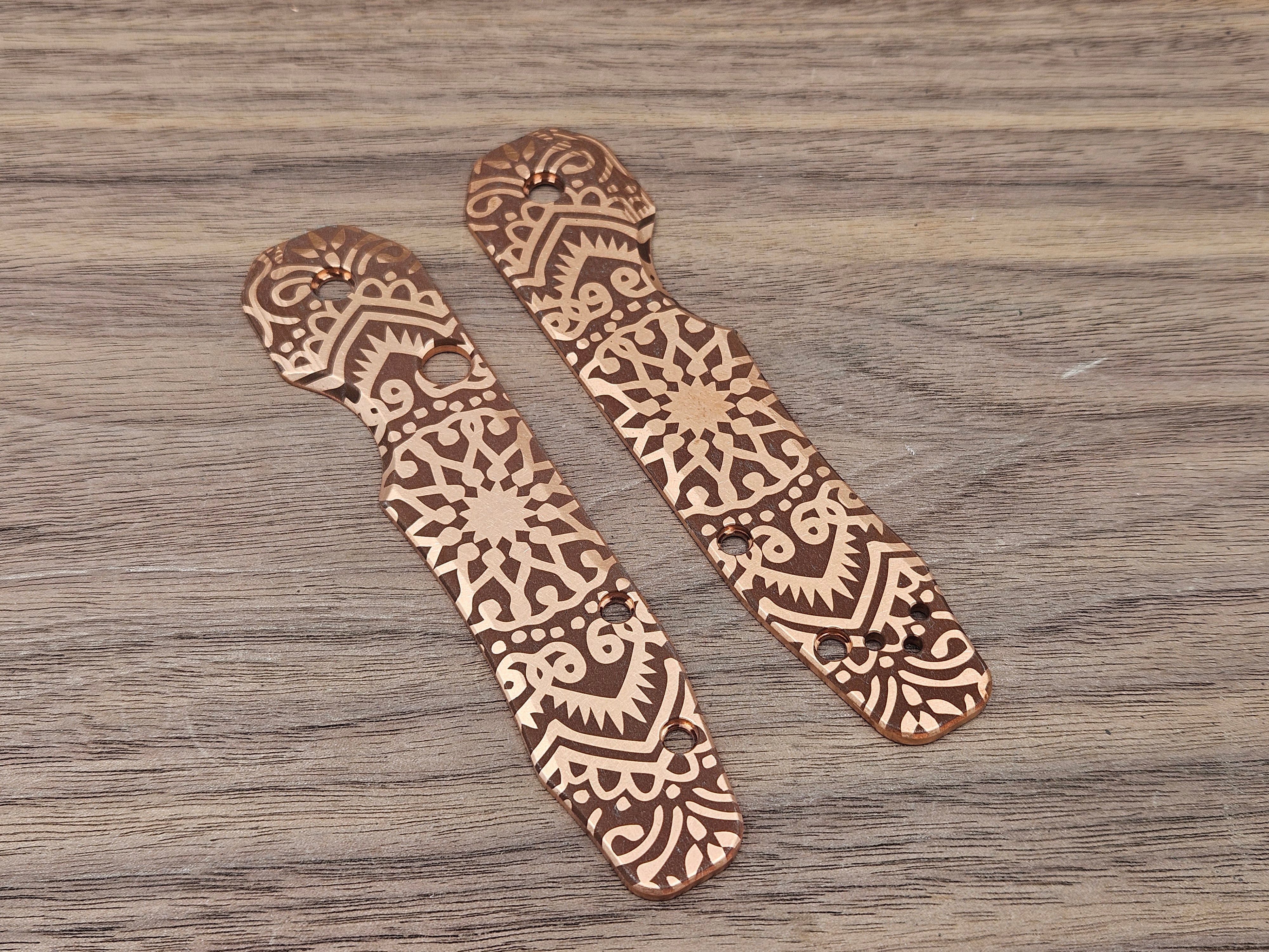 CLR Spyderco Smock<br>Copper Standard Mandala