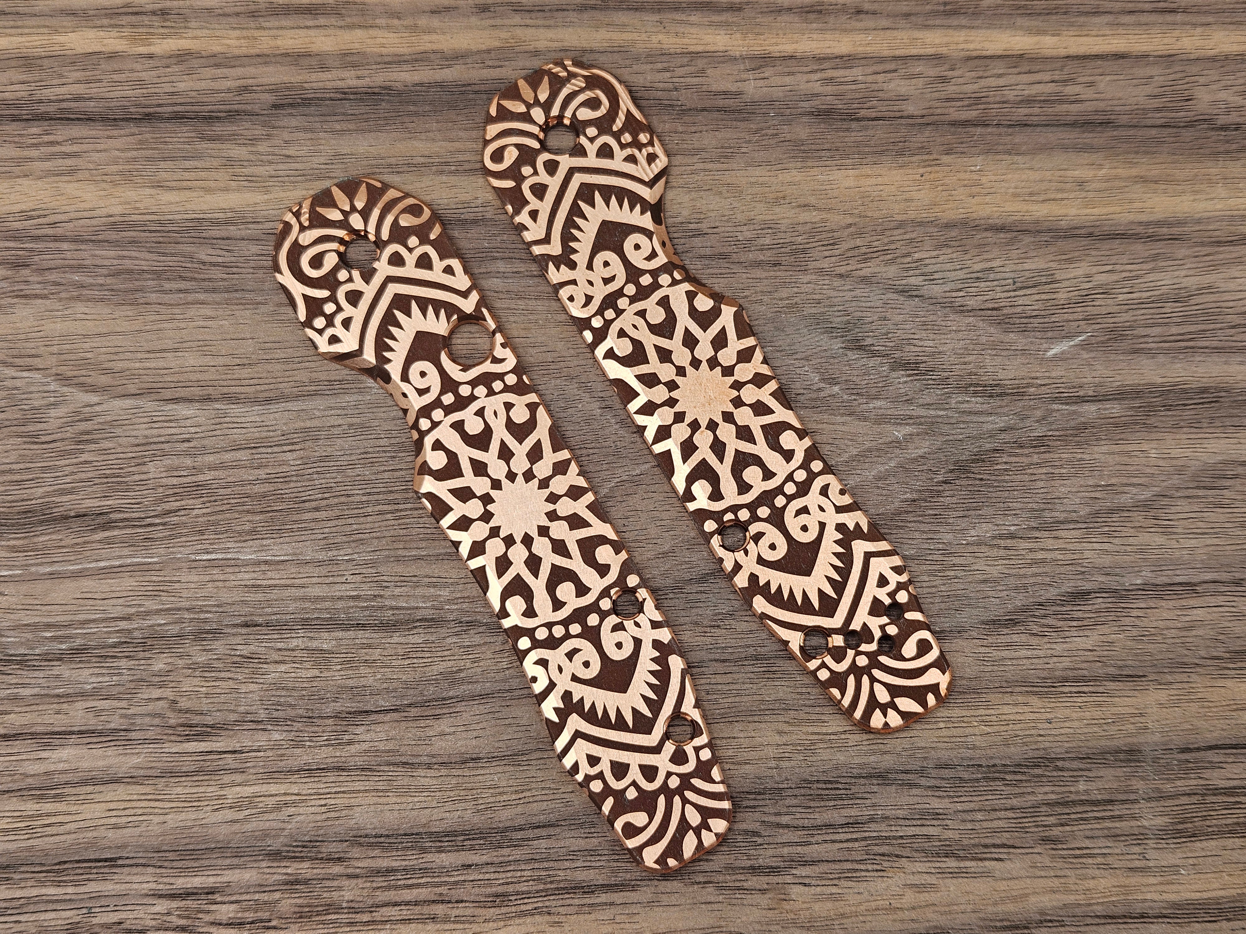 CLR Spyderco Smock<br>Copper Standard Mandala