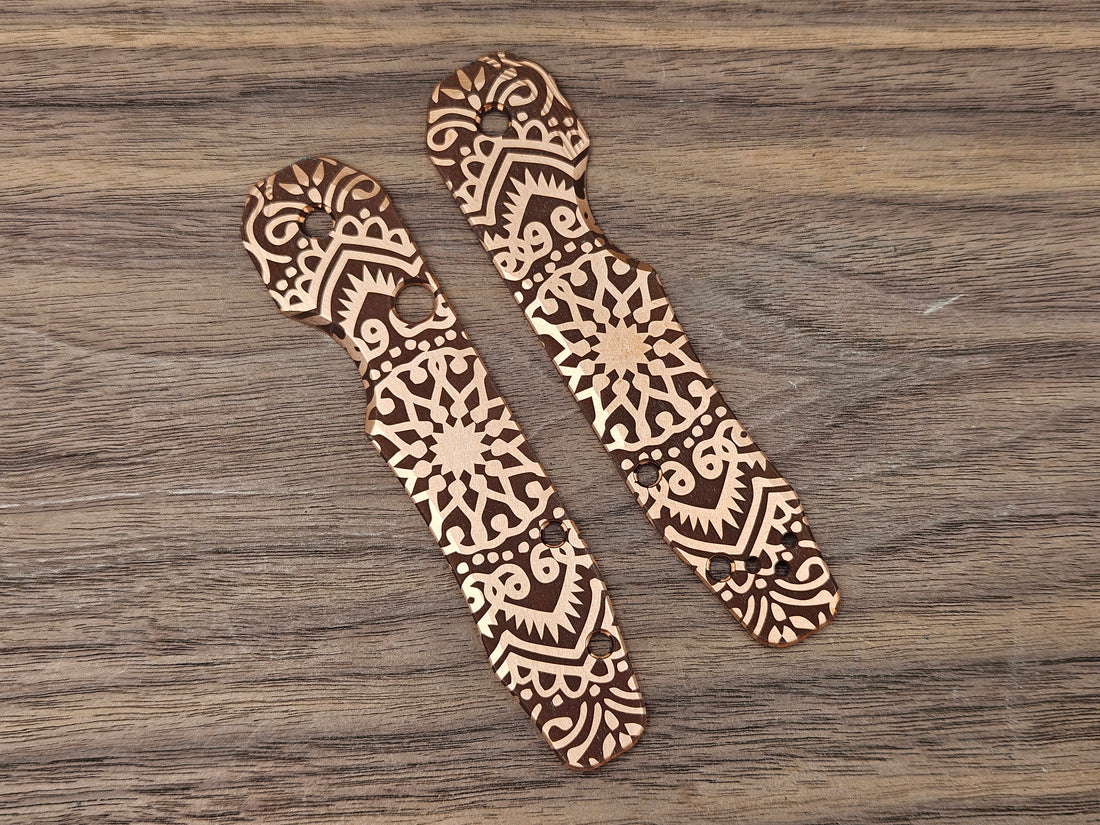 CLR Spyderco Smock<br>Copper Standard Mandala