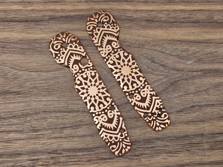 CLR Spyderco Smock<br>Copper Standard Mandala