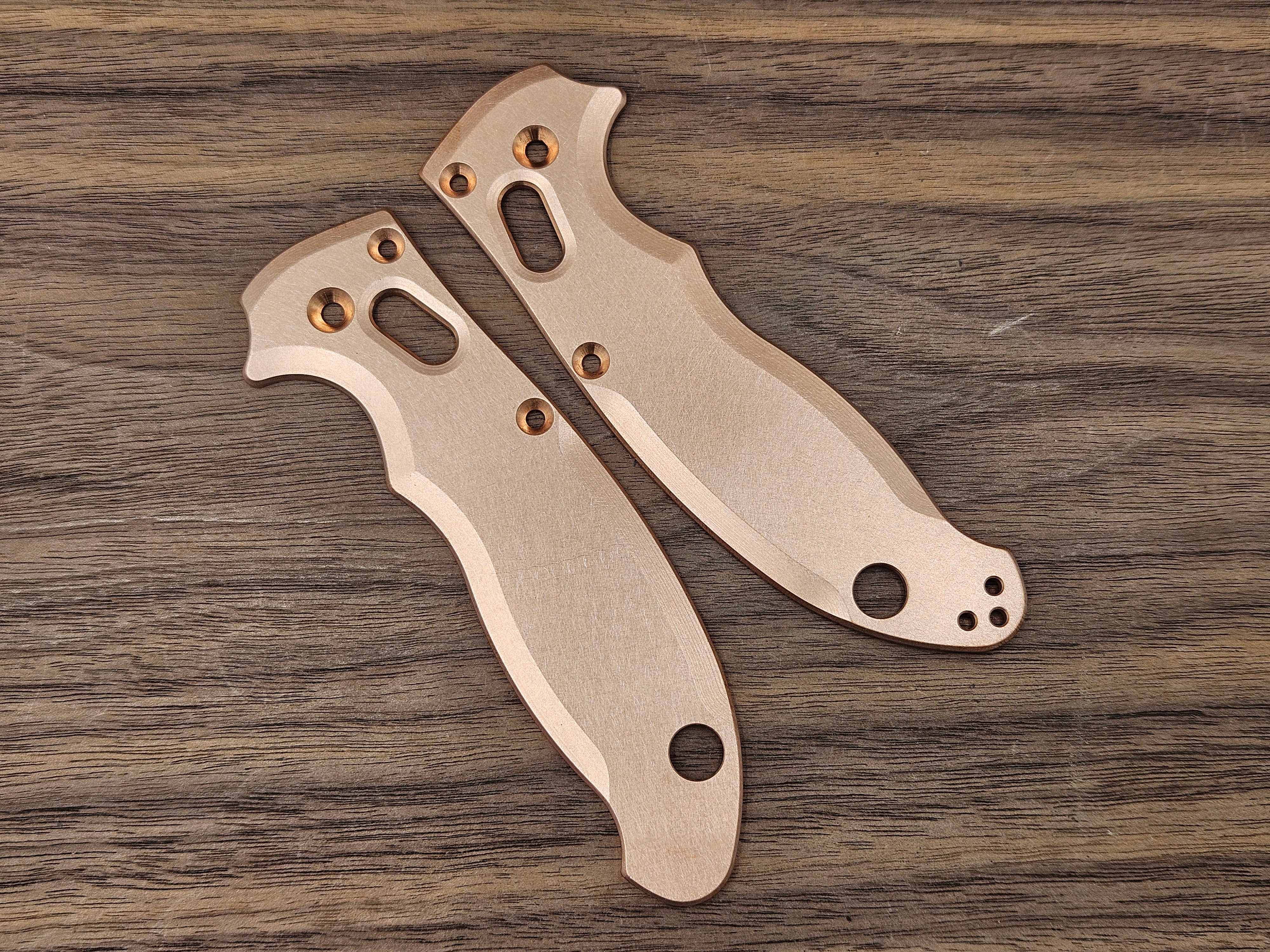 CLR Spyderco Manix 2<br>Copper Standard Brushed