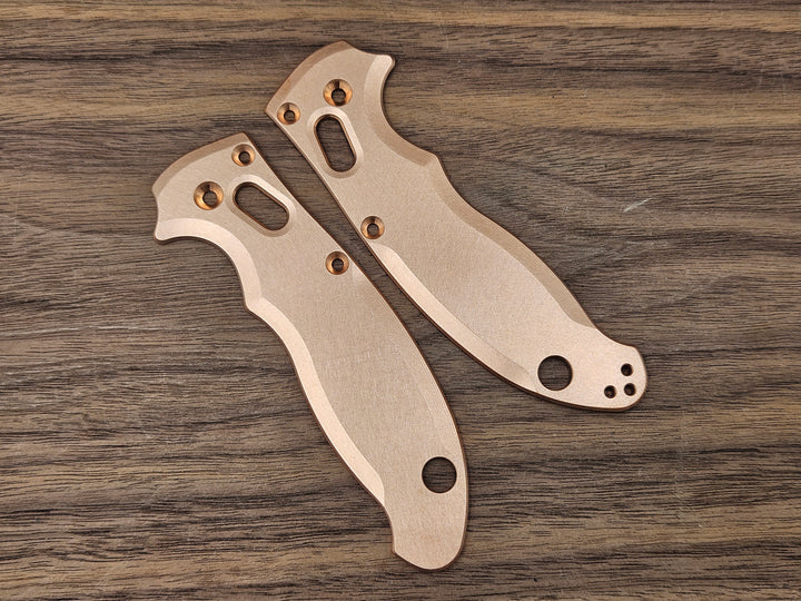 CLR Spyderco Manix 2<br>Copper Standard Brushed