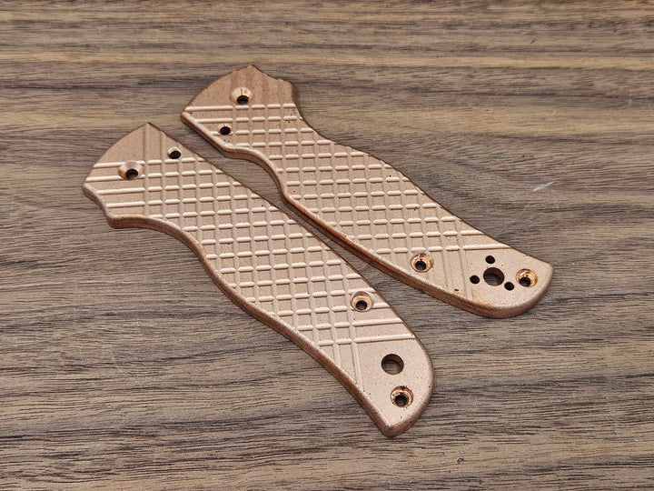 CLR Spyderco Shaman<br>Copper Frag Stone Washed