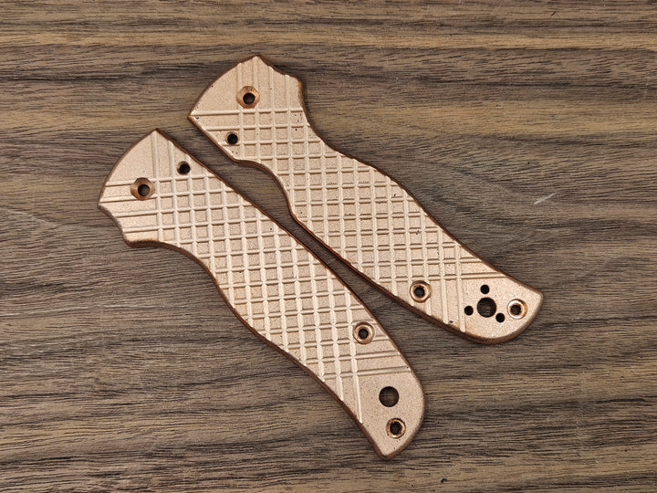 CLR Spyderco Shaman<br>Copper Frag Stone Washed