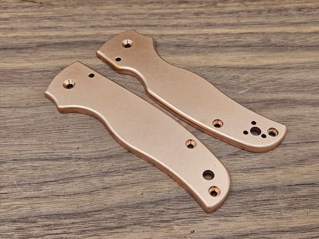 CLR Spyderco Shaman<br>Copper Standard Brushed