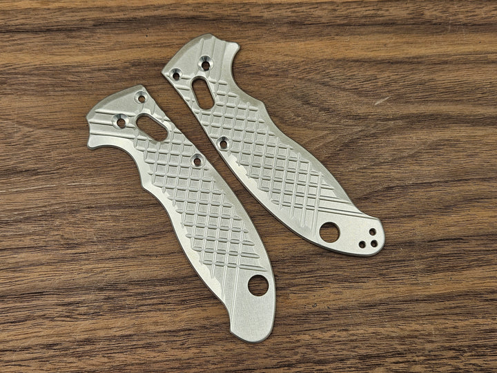 CLR Spyderco Manix 2<br>Aluminum Frag Brushed