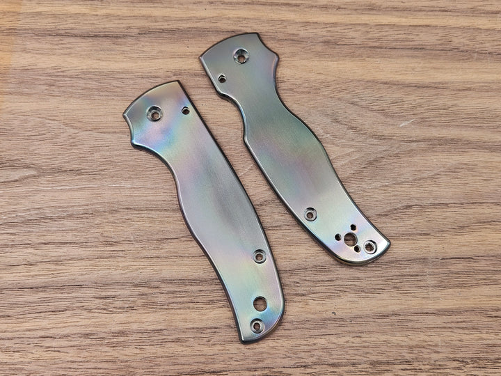 CLR Spyderco Shaman<br>Zirconium Standard Oil Slick