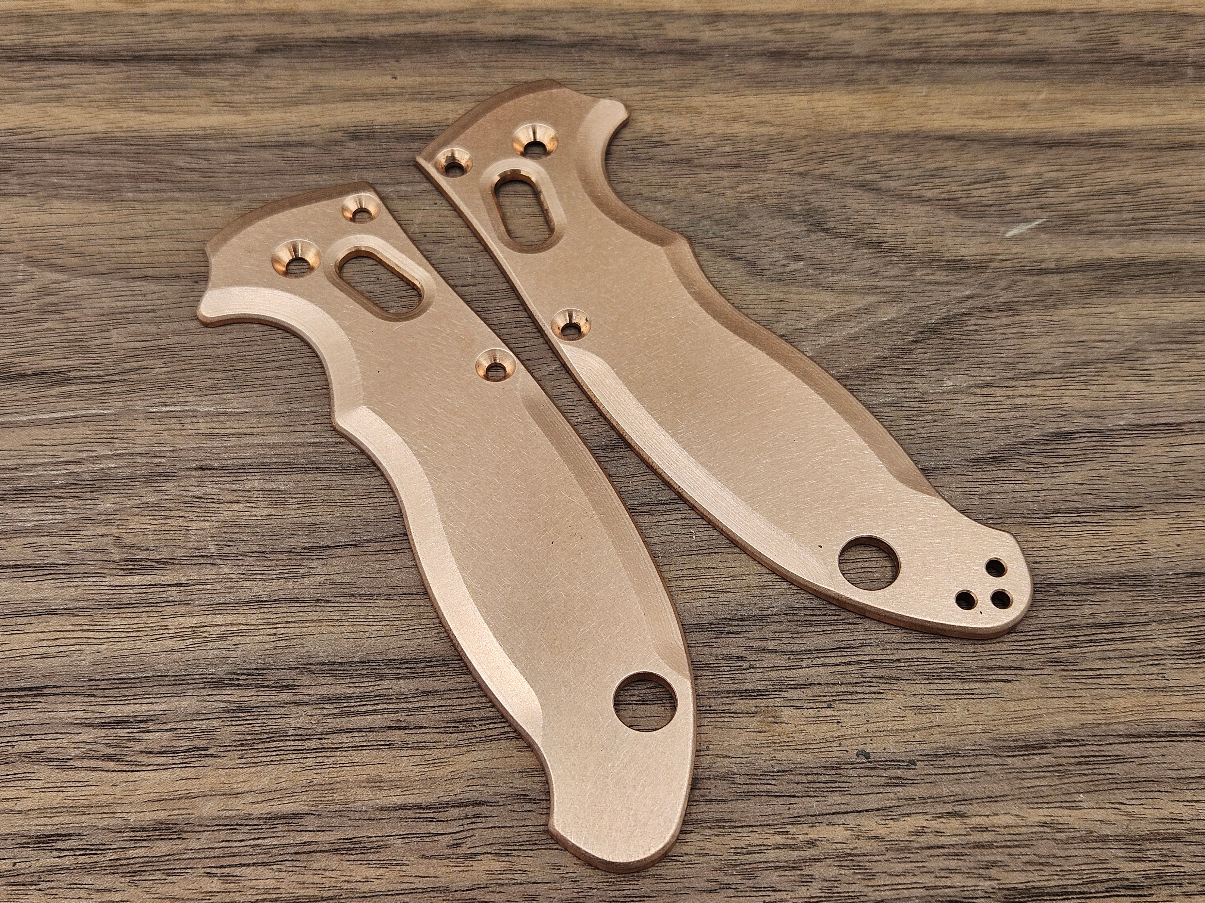 CLR Spyderco Manix 2<br>Copper Standard Brushed