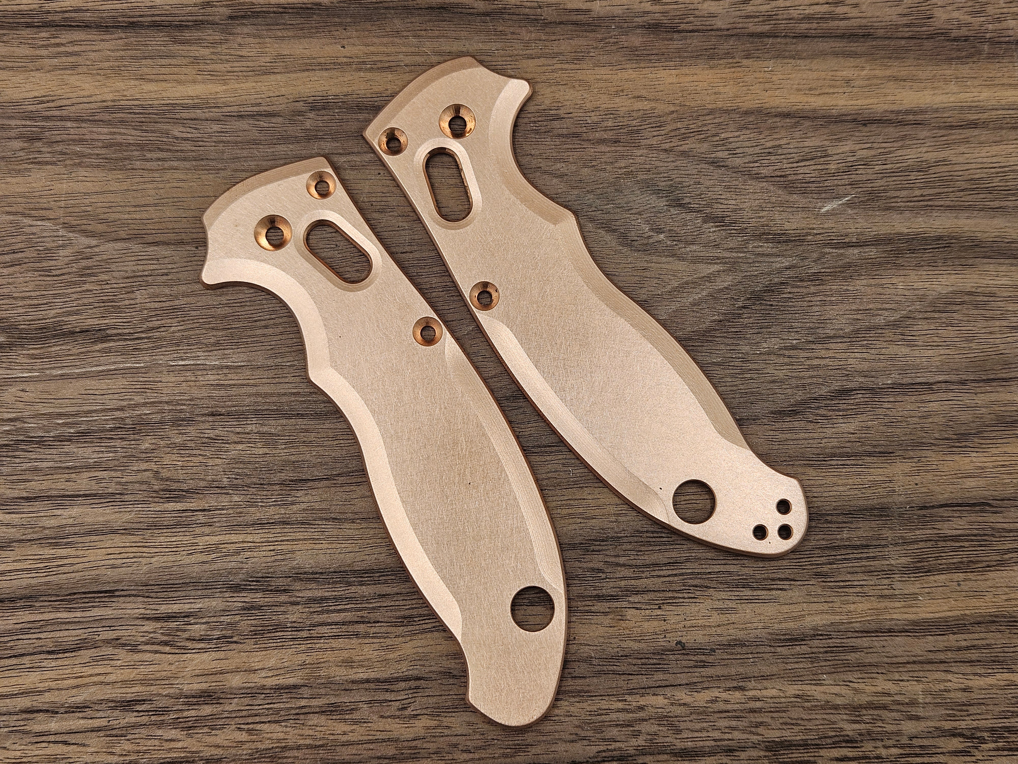 CLR Spyderco Manix 2<br>Copper Standard Brushed