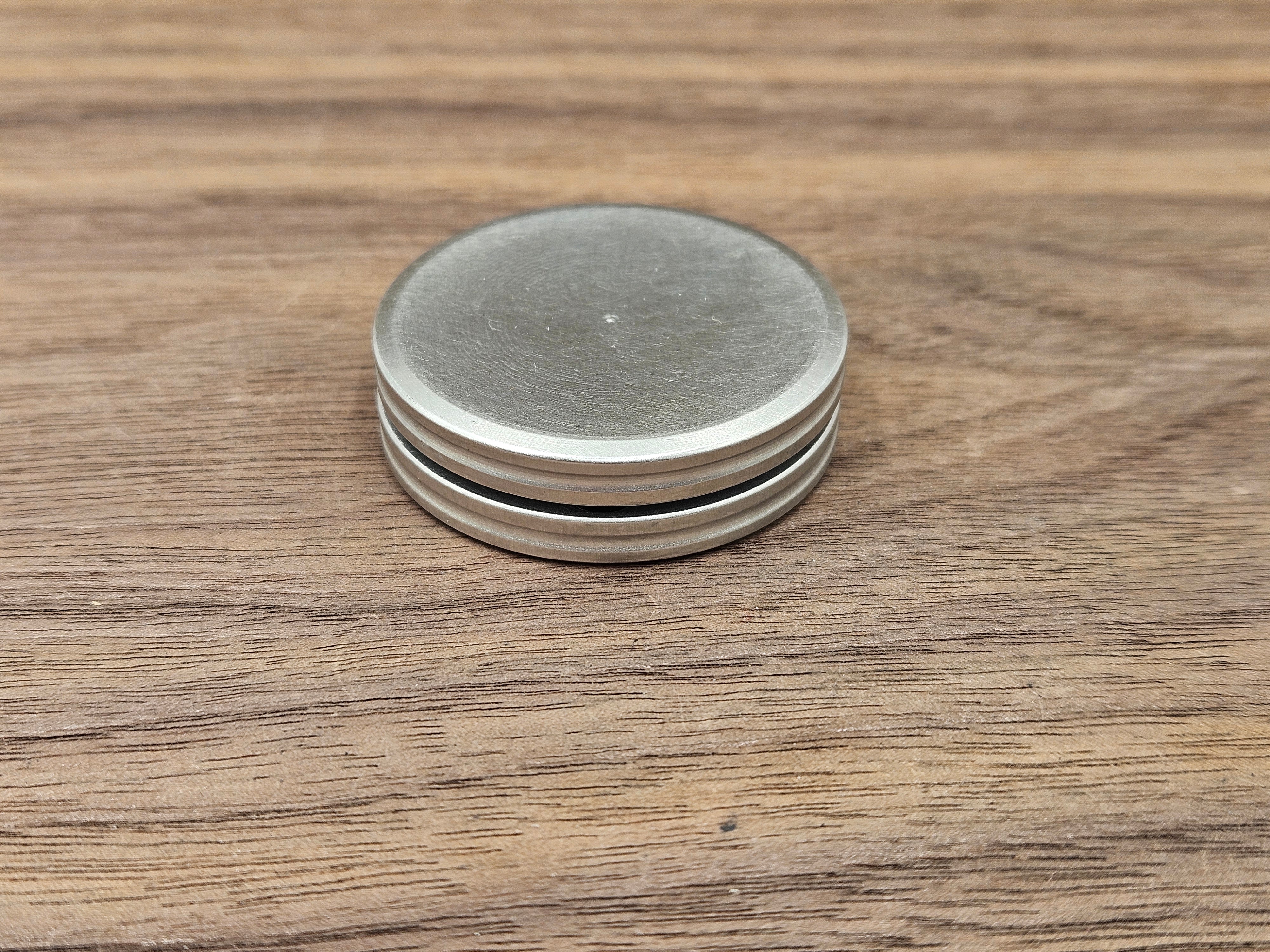 CLR Clicky Coin<br>Aluminum Brushed