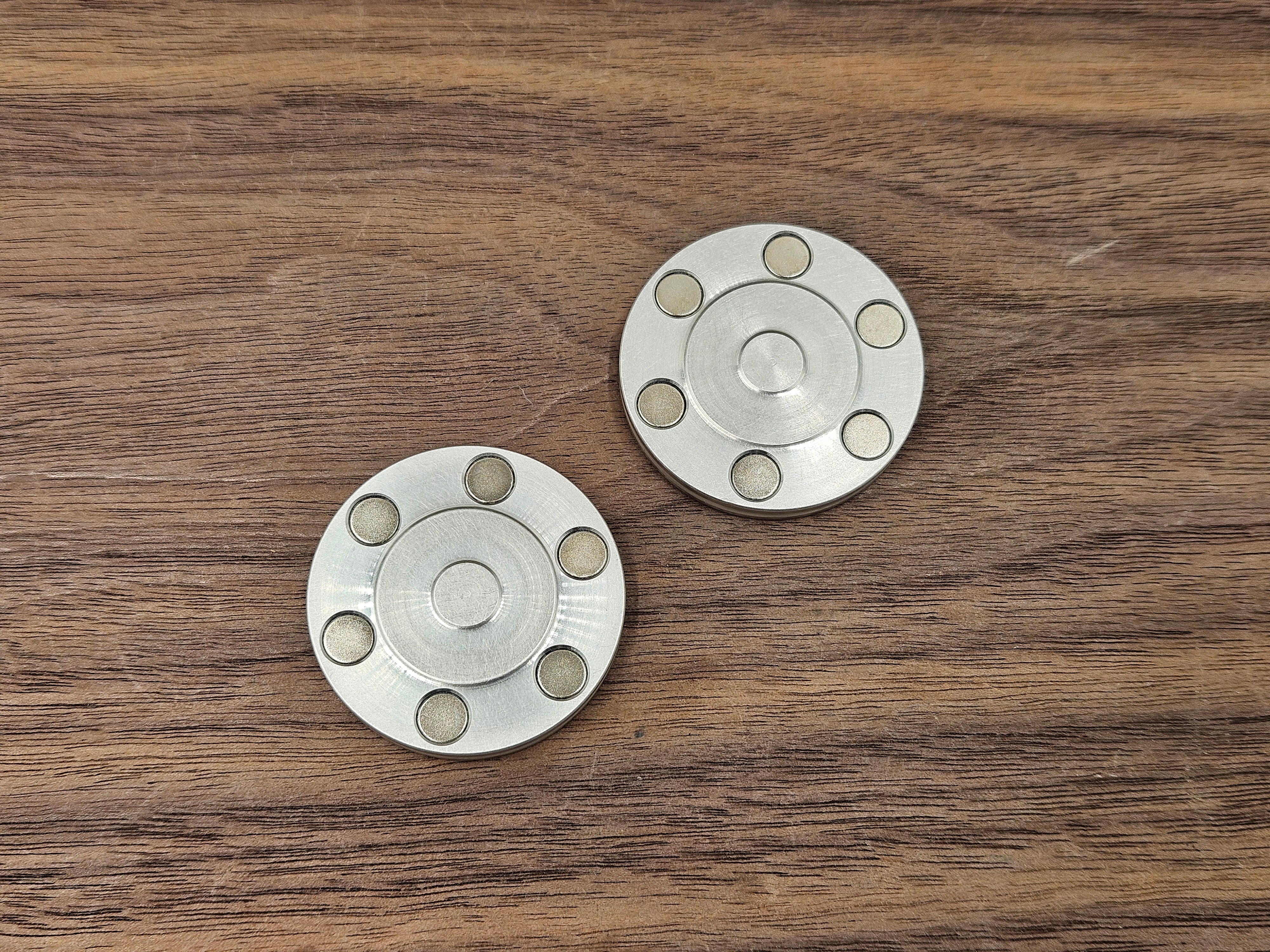 CLR Clicky Coin<br>Aluminum Brushed