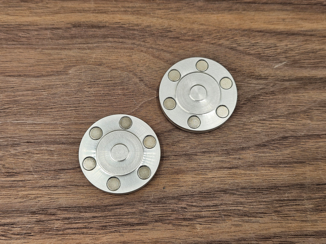 CLR Clicky Coin<br>Aluminum Brushed
