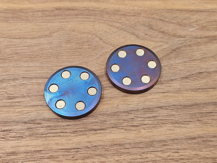 CLR Haptic Coin<br>Titanium Flamed