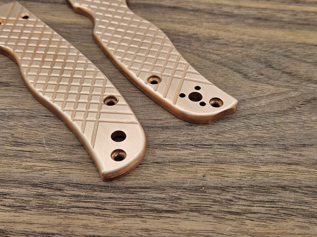 CLR Spyderco Shaman Copper Frag
