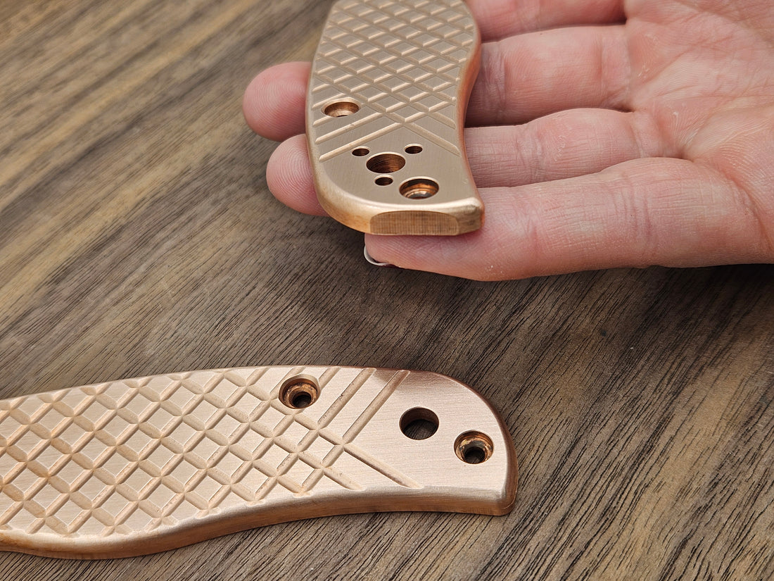 CLR Spyderco Shaman Copper Frag