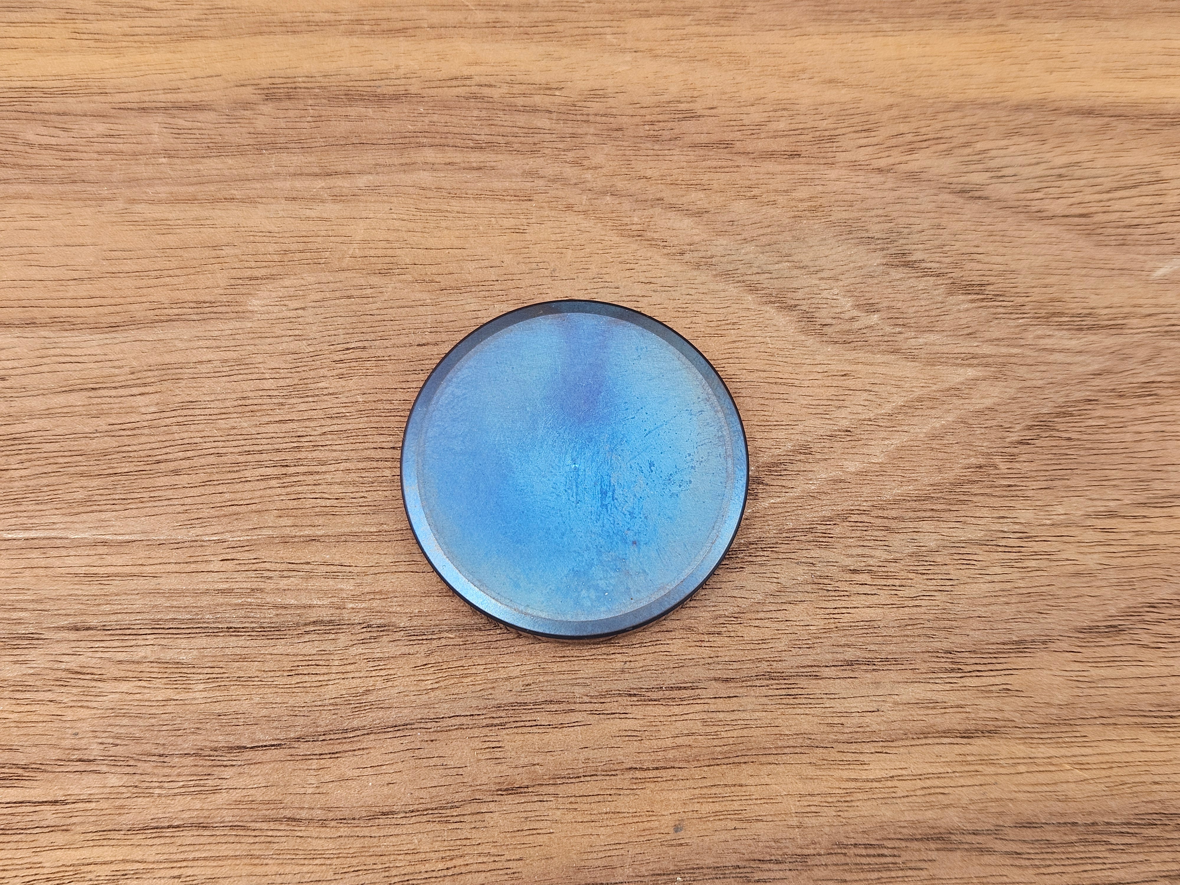 CLR Worry Coins Titanium 1.48 - Flamed Blue