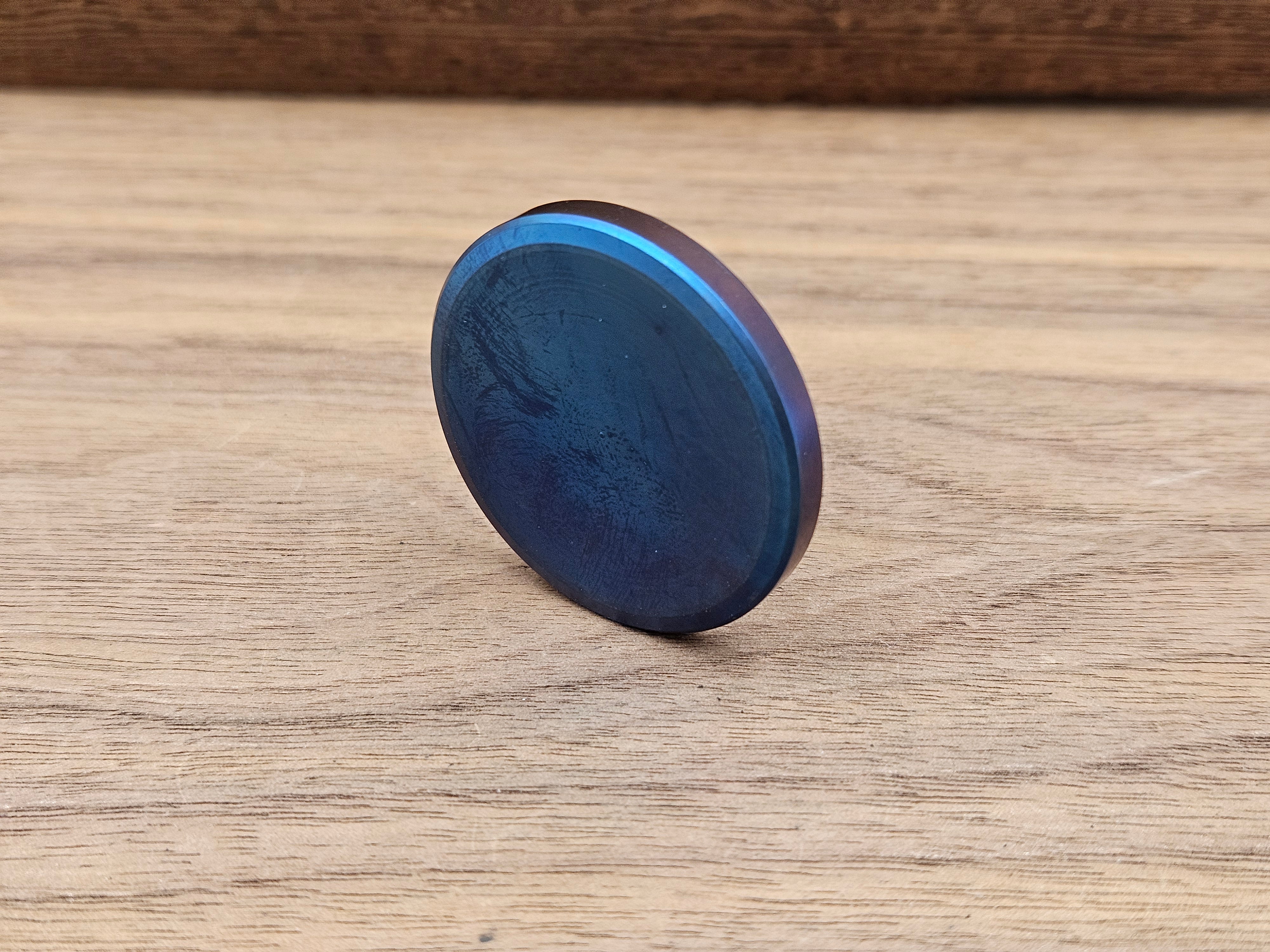 CLR Worry Coins Titanium 1.48 - Flamed Blue