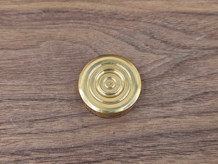 CLR Brass ORBITER HAPTIC Coins Brass Haptic Coins Fidget - Polished