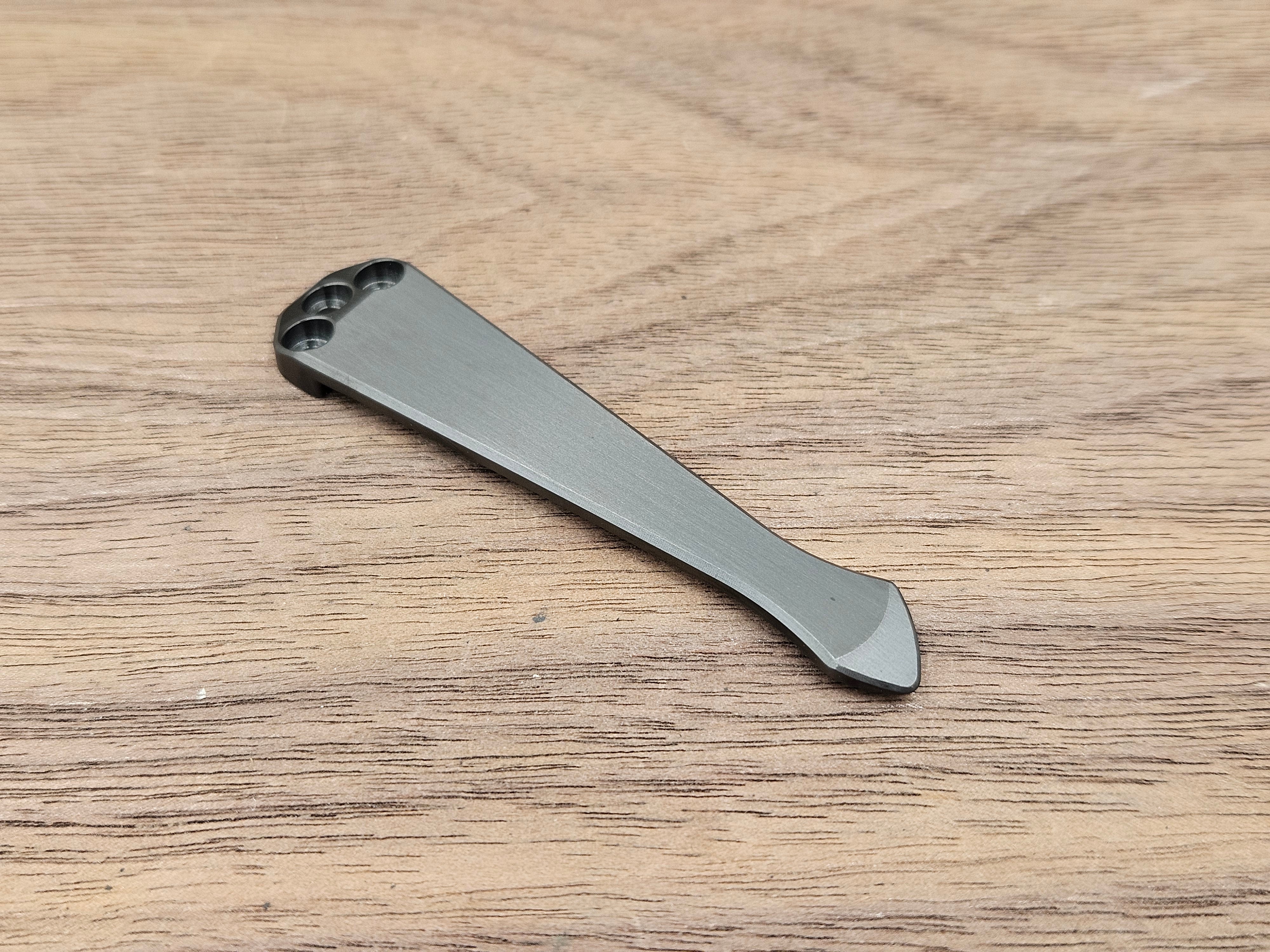 CLR Clip for Benchmade Zirconium Standard Spidy - Flamed Black