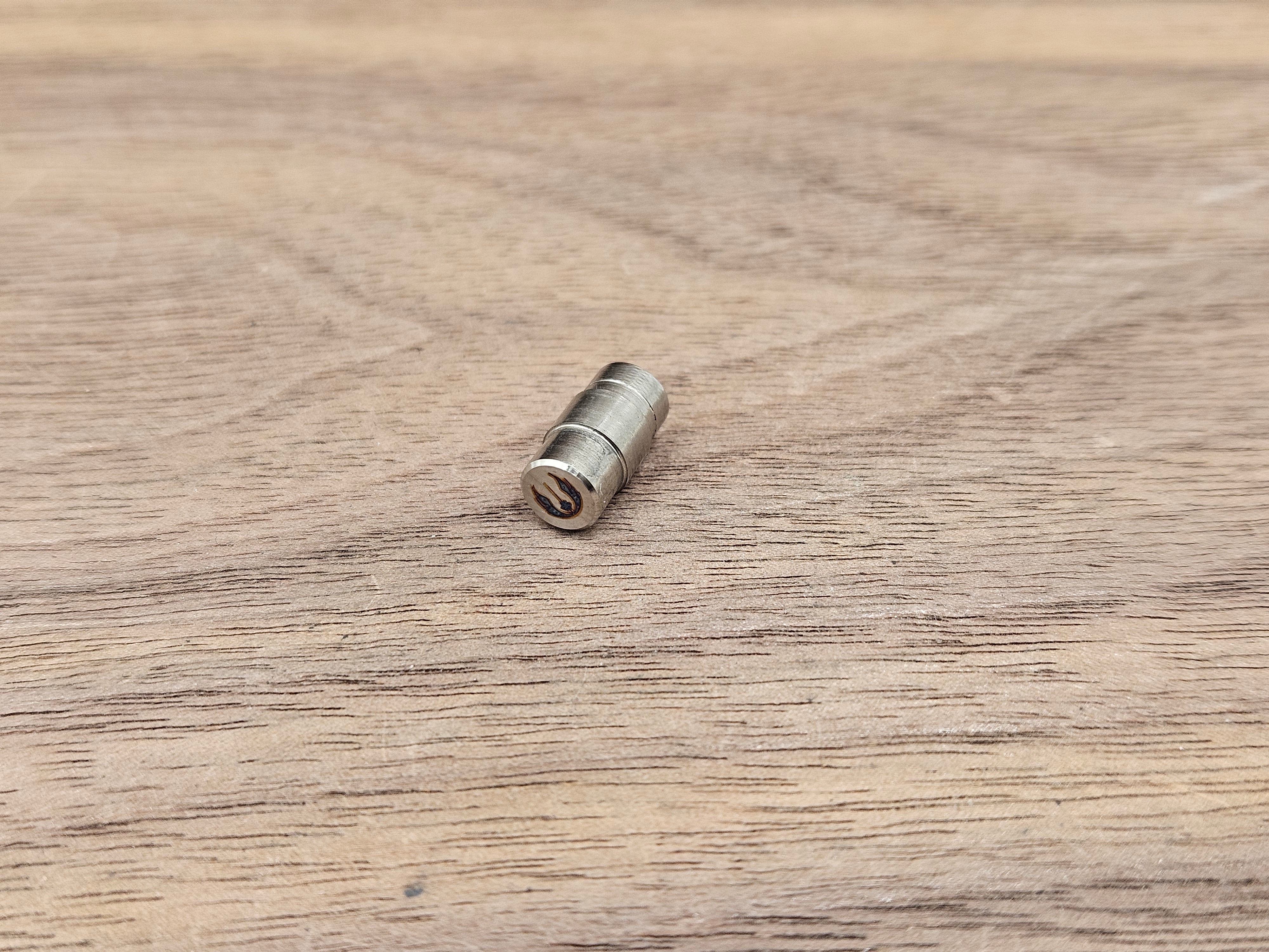 CLR Hole Plug for Spyderco Smock Titanium - Jedi lasered