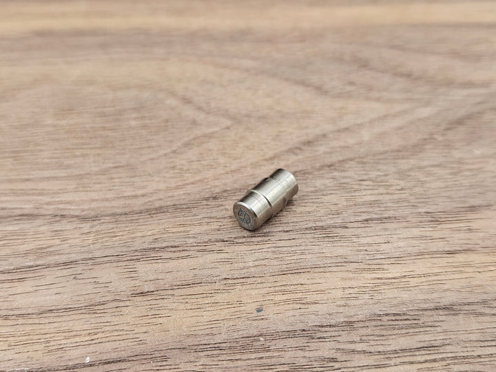 CLR Hole Plug for Spyderco Smock Titanium - Compass lasered