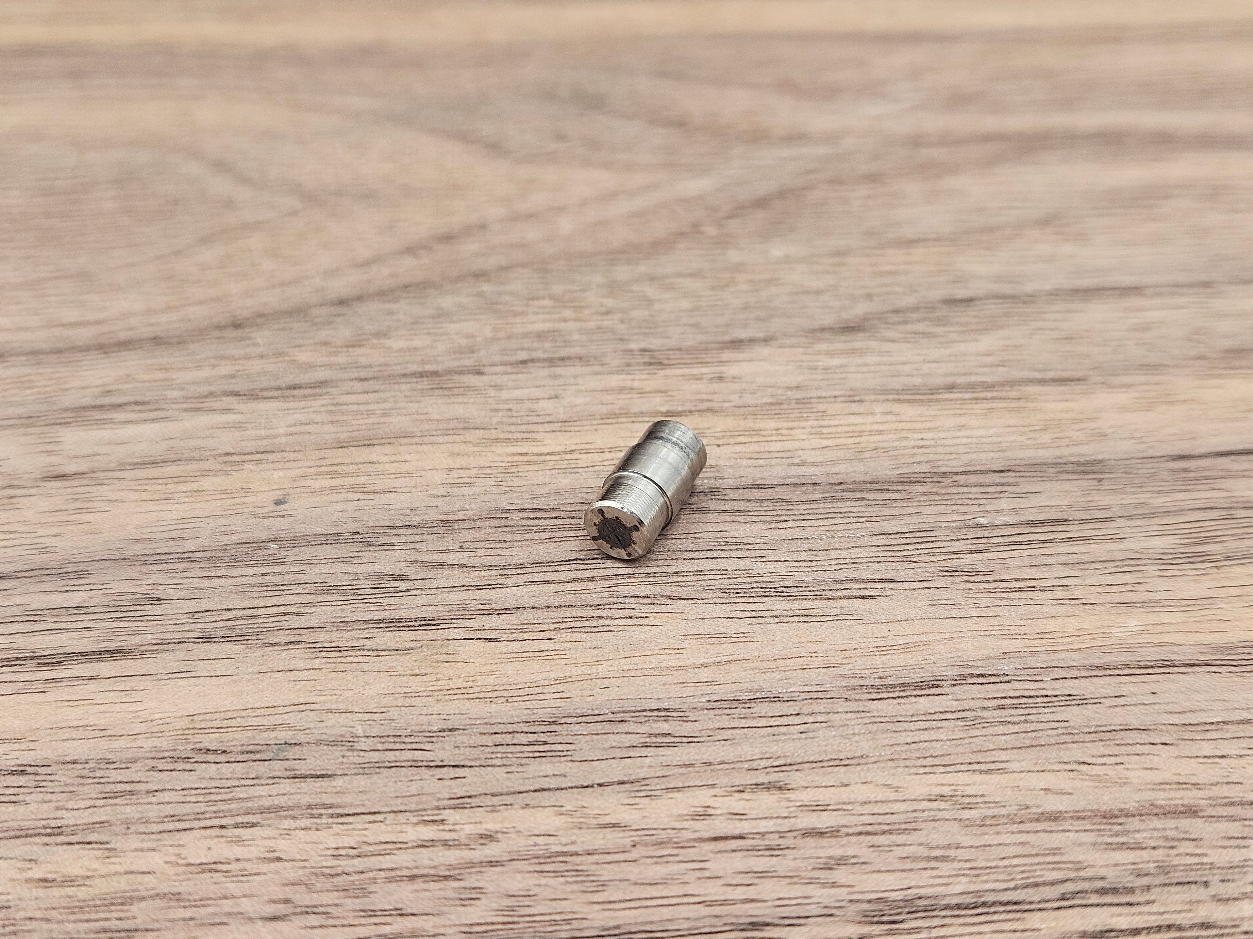 CLR Hole Plug for Spyderco Smock Titanium - Compass Blurry lasered