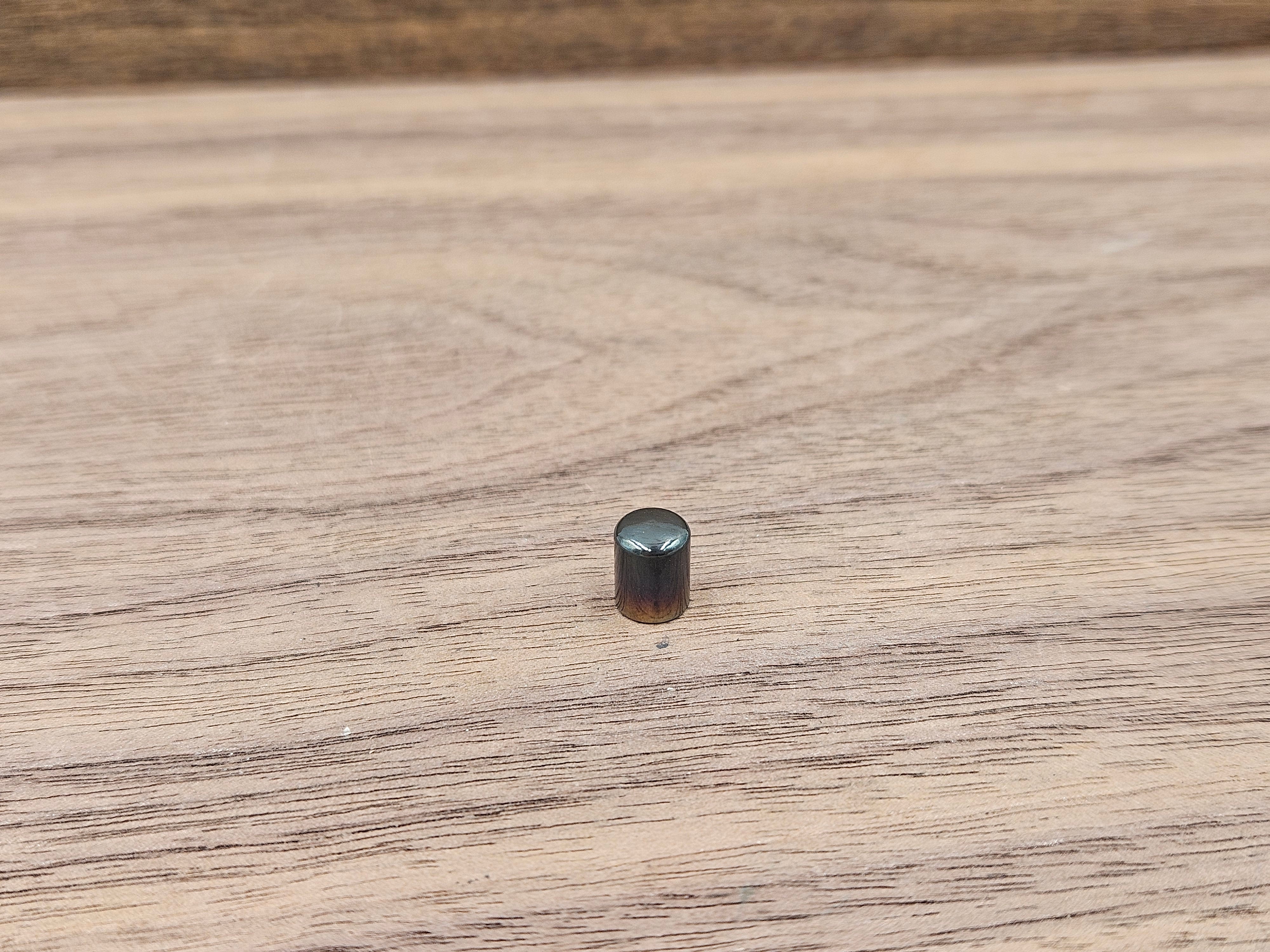 CLR Button for Spyderco Smock Zirconium - Oil Slick