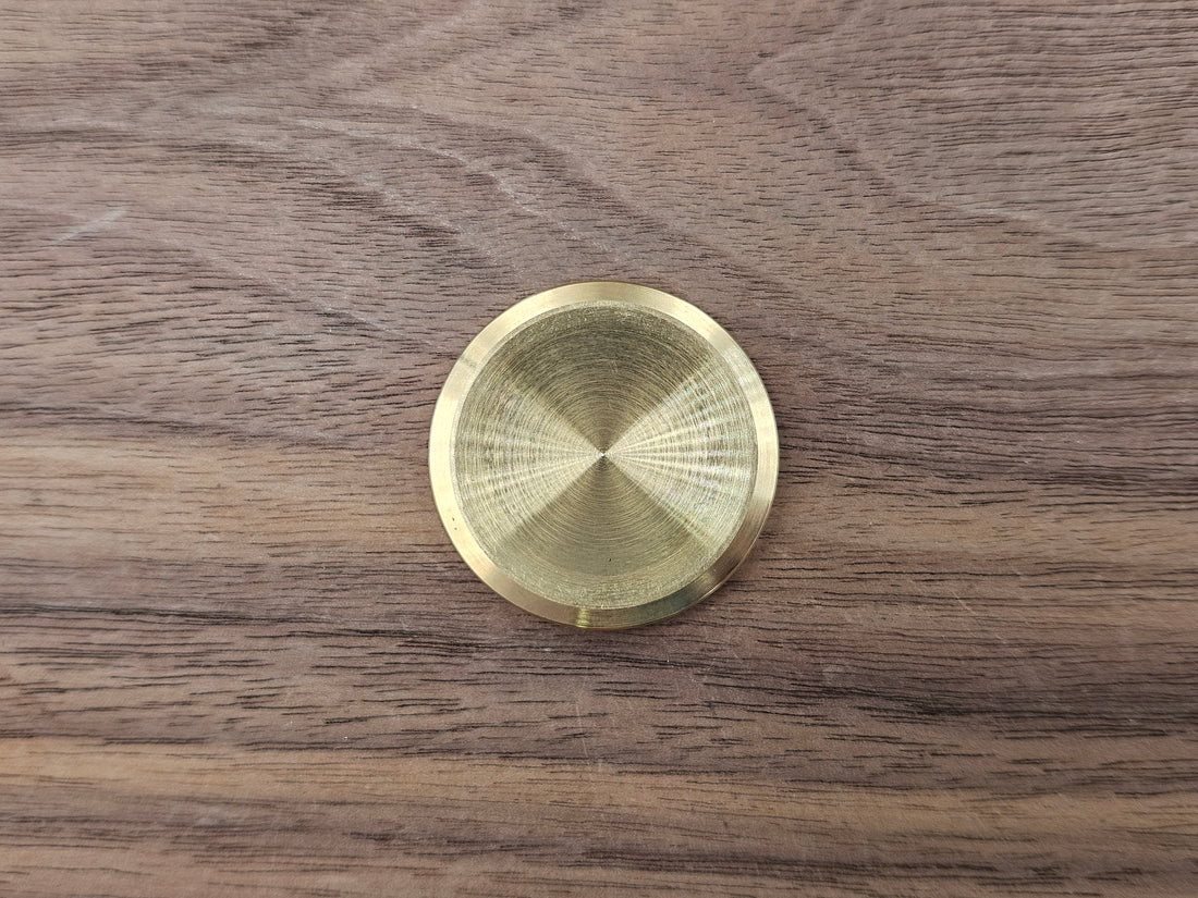 The Everyday Coin 123 Brass