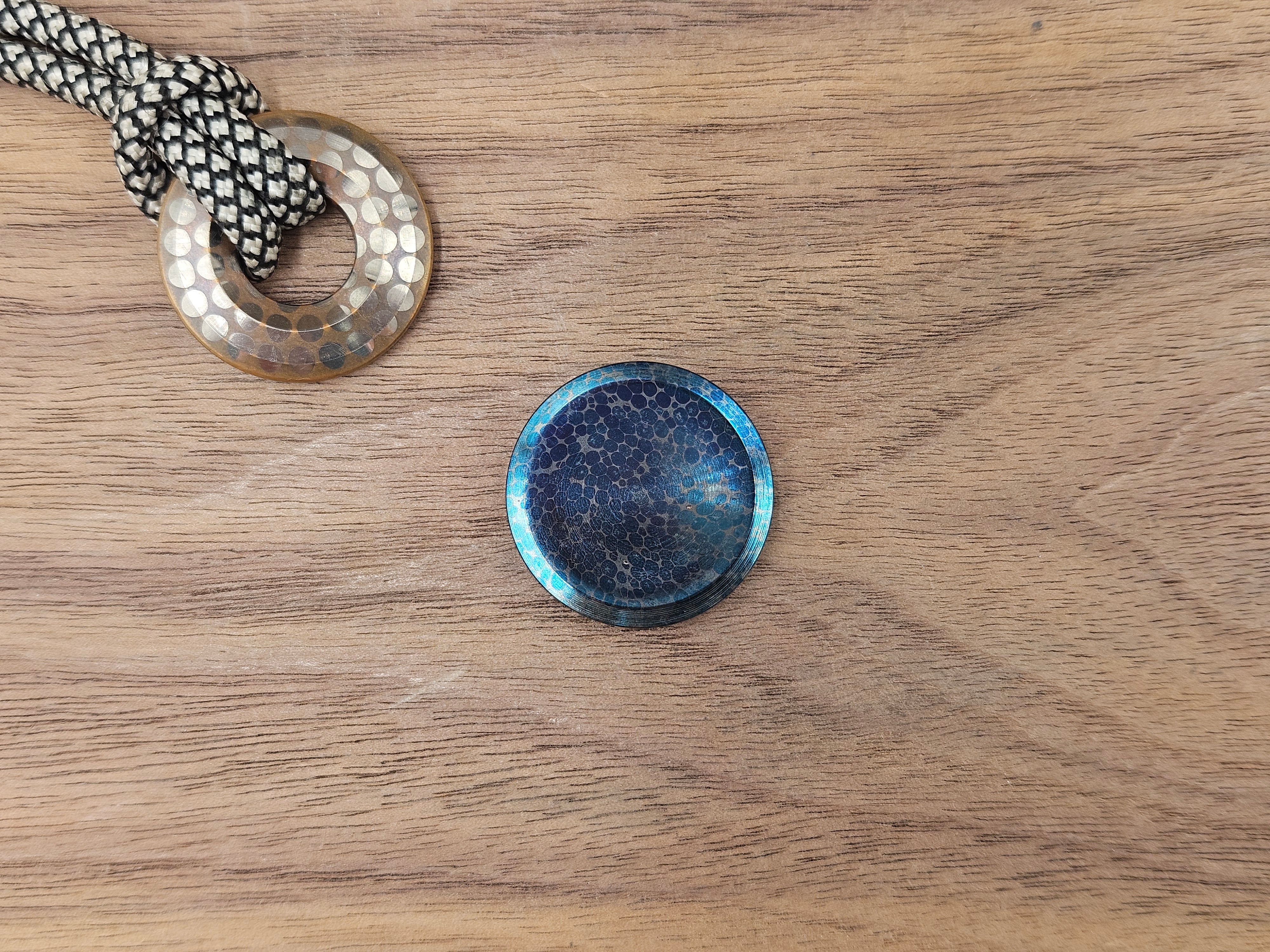 CLR Worry Coins Damascus 100 - Nebula Flamed