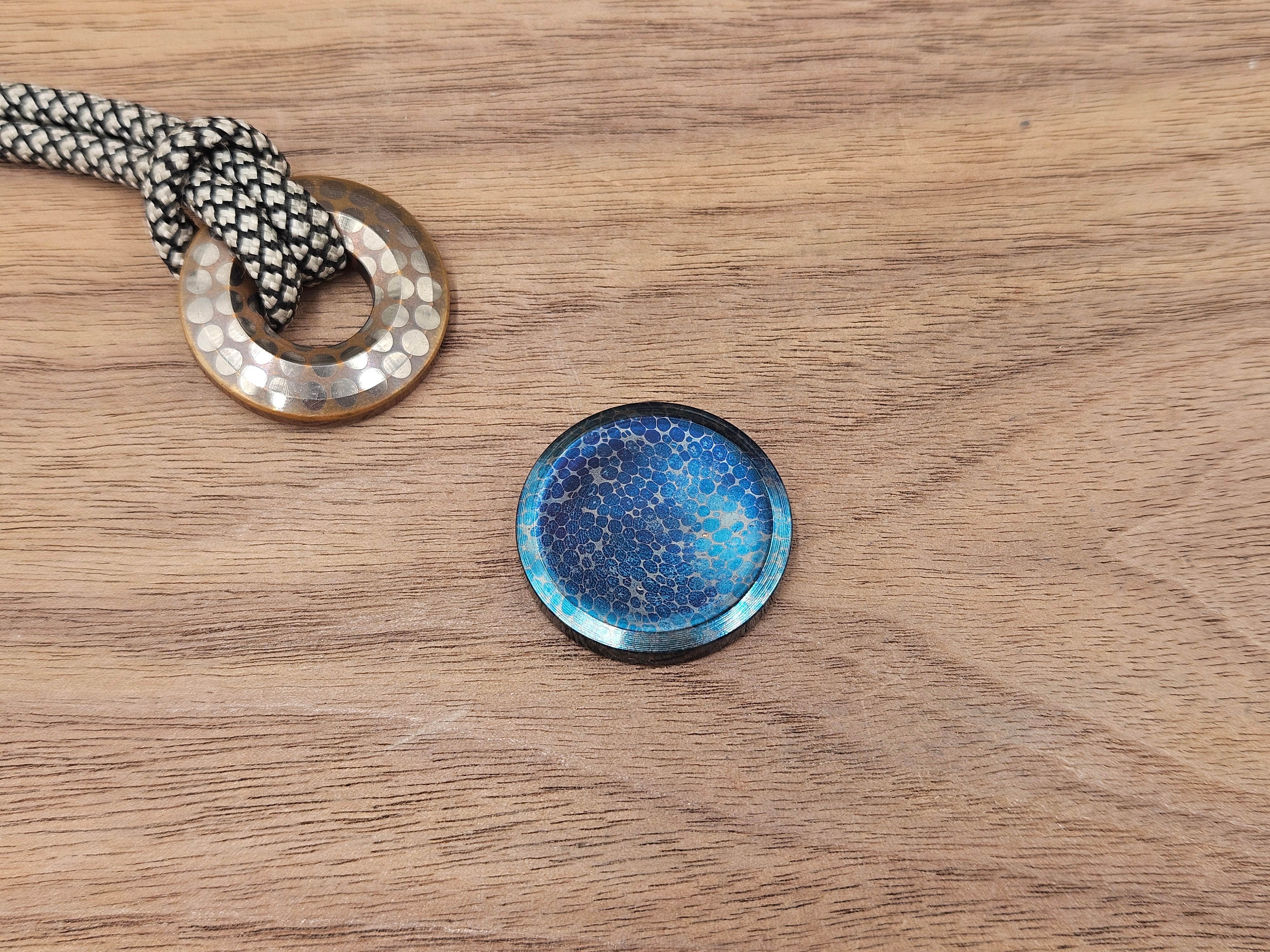 CLR Worry Coins Damascus 100 - Nebula Flamed