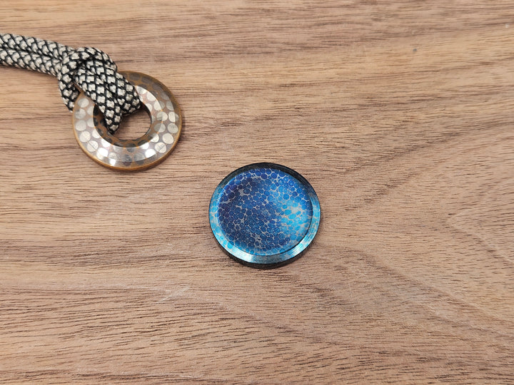 CLR Worry Coins Damascus 100 - Nebula Flamed