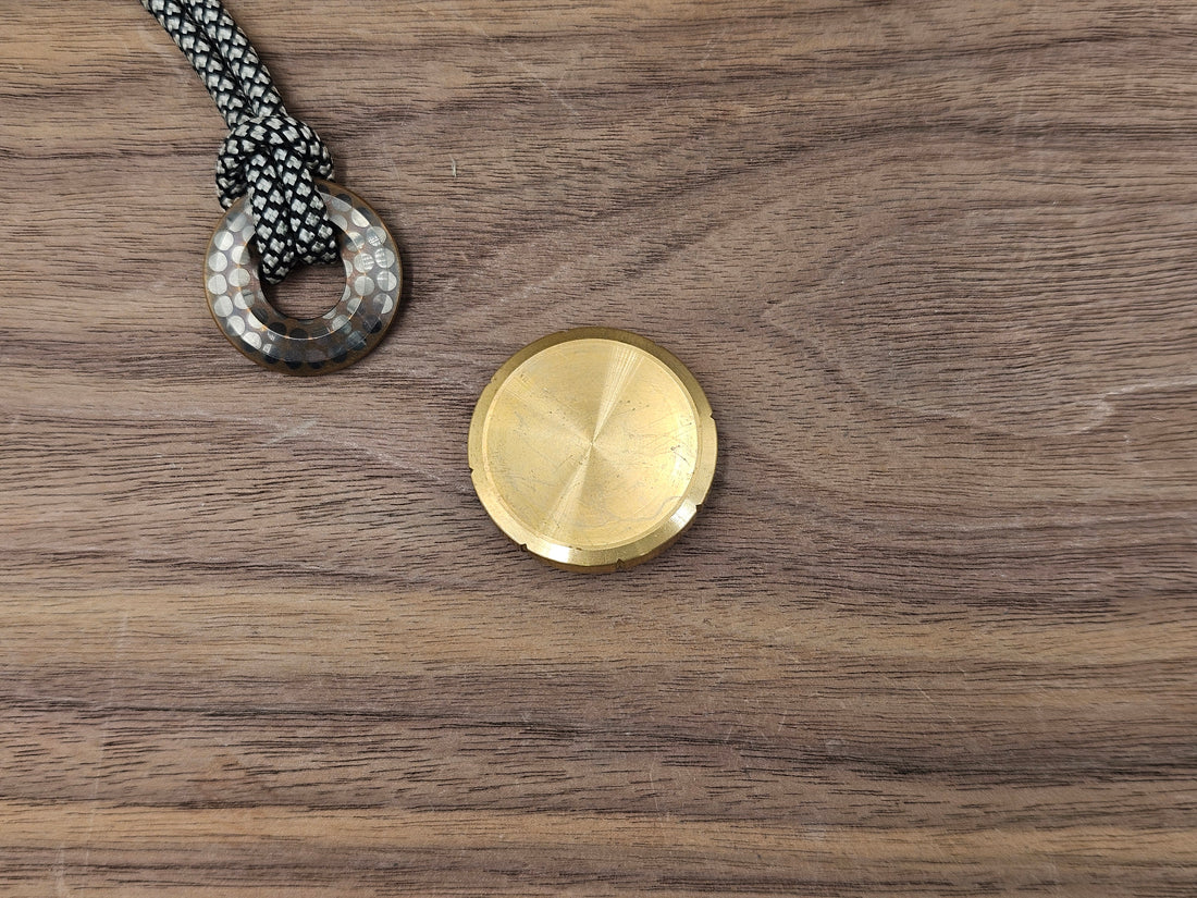 Everyday Spin Coin 123 Brass