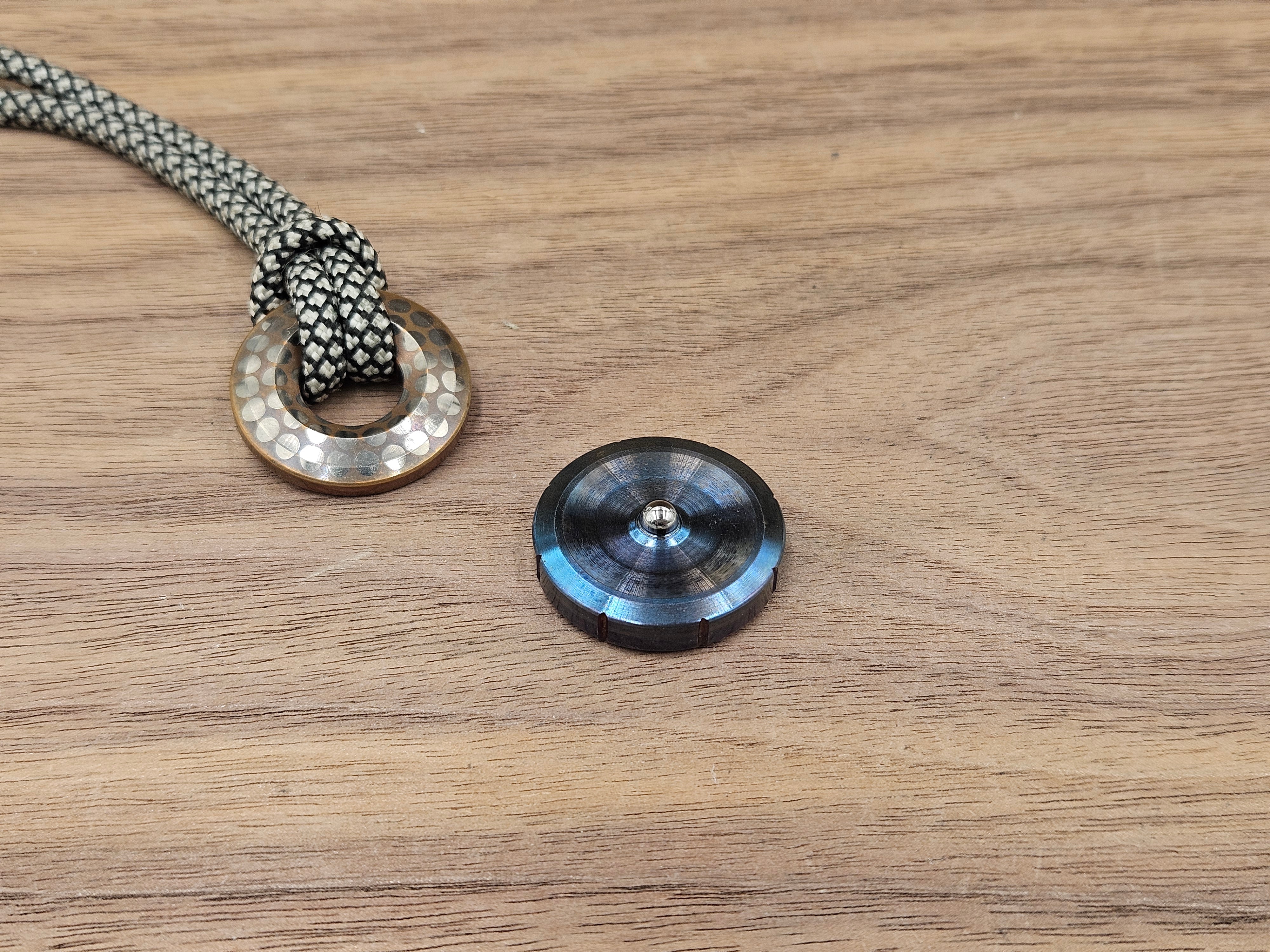 Everyday Spin Coin 100 Stainless Steel - Flamed